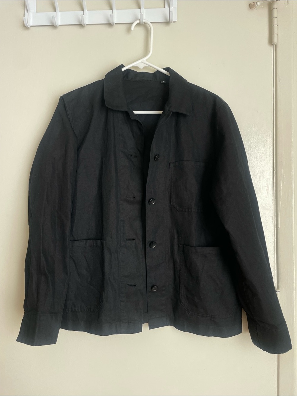 Uniqlo Black Small Coverall Jacket